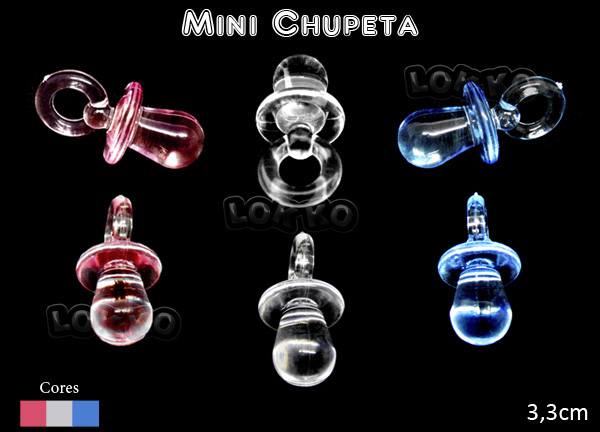 Lembrancinha Mini chupeta